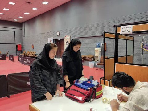 آغاز معاینات ورزشکاران اعزامی به بازیهای اسلامی و آسیایی جوانان