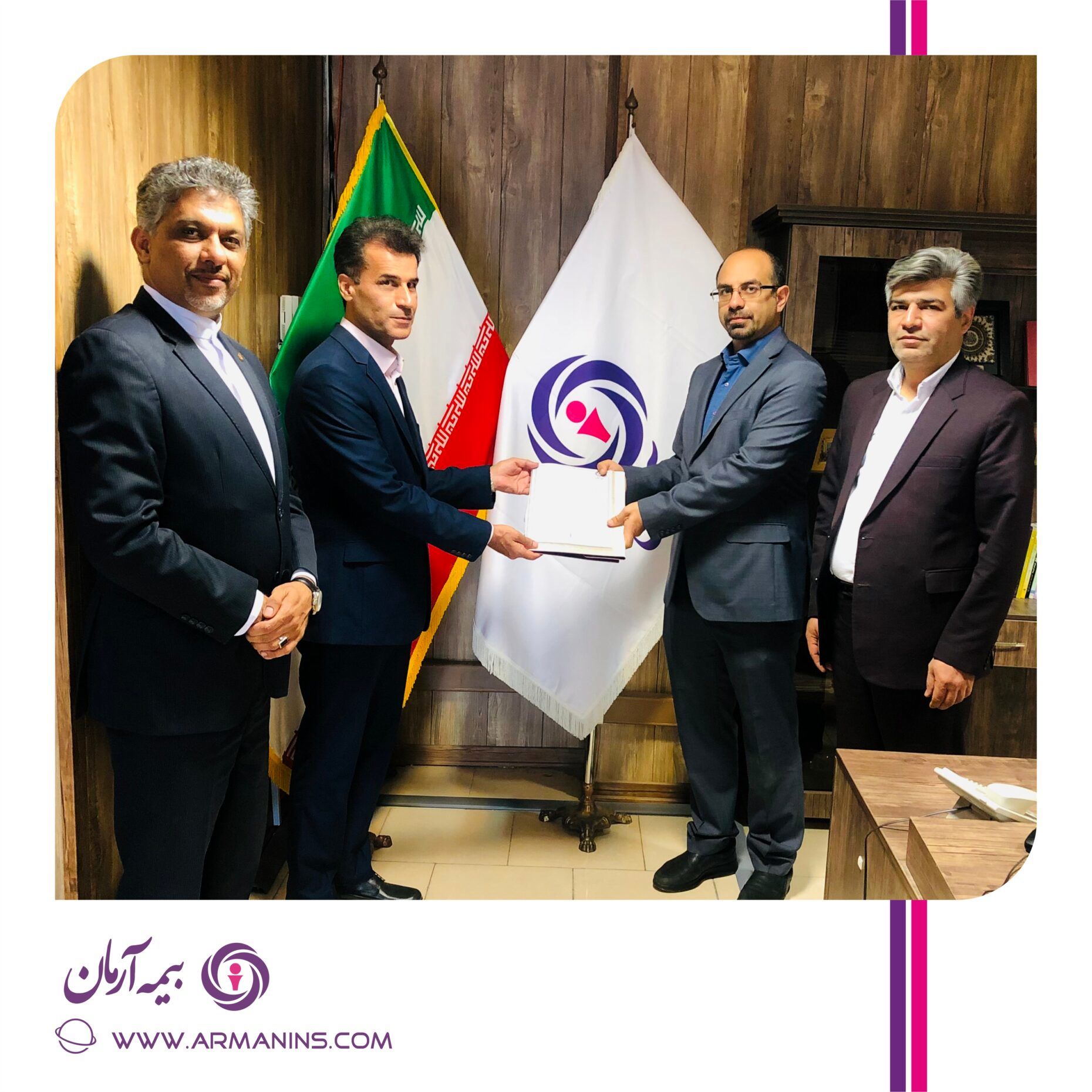 ناصر امیدی سرپرست منطقه شرق کشور بیمه آرمان شد
