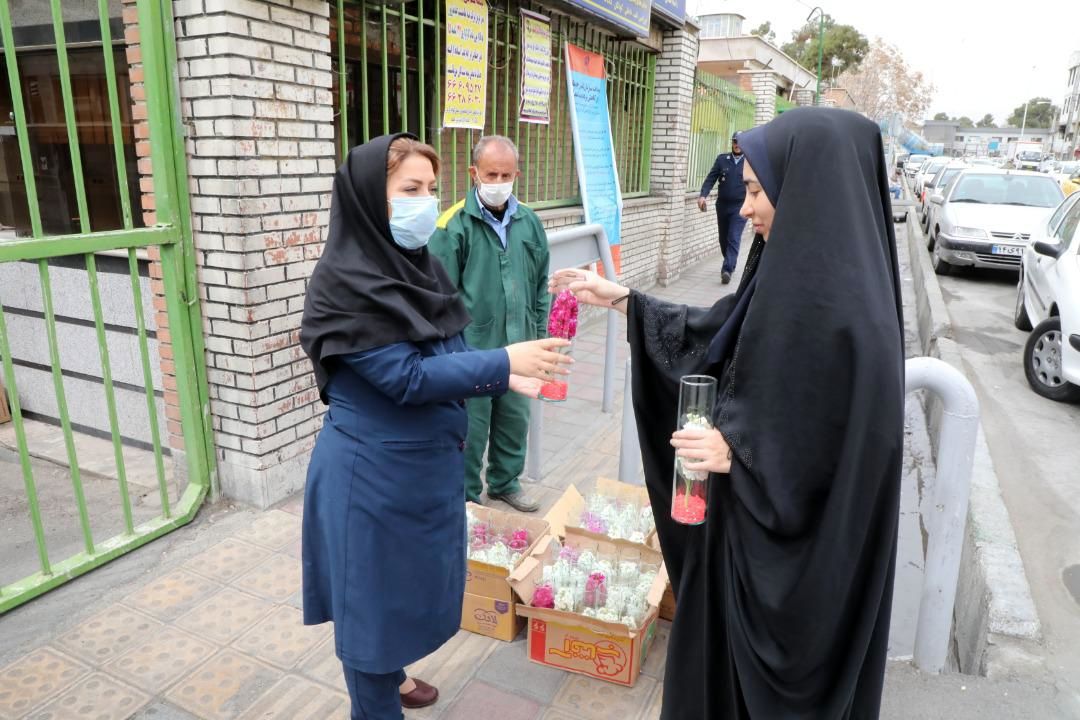 تقدیر از کادر درمانی بیمارستان شهید شریعت رضوی 

