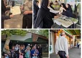 توزیع بیش از ۲ هزار لیوان چندبار مصرف در میان زائرین پیاده‌روی اربعین به منظور کاهش مصرف پلاستیک

