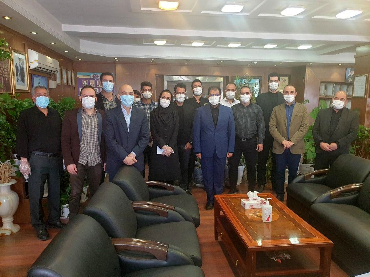 دیدار پرسنل روابط عمومی و امور فرهنگی با مدیر عامل سازمان بهشت زهرا(س)

