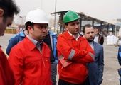 بازدید ماهانه مدیرعامل شرکت صبانور از معدن شهرک +عکس

