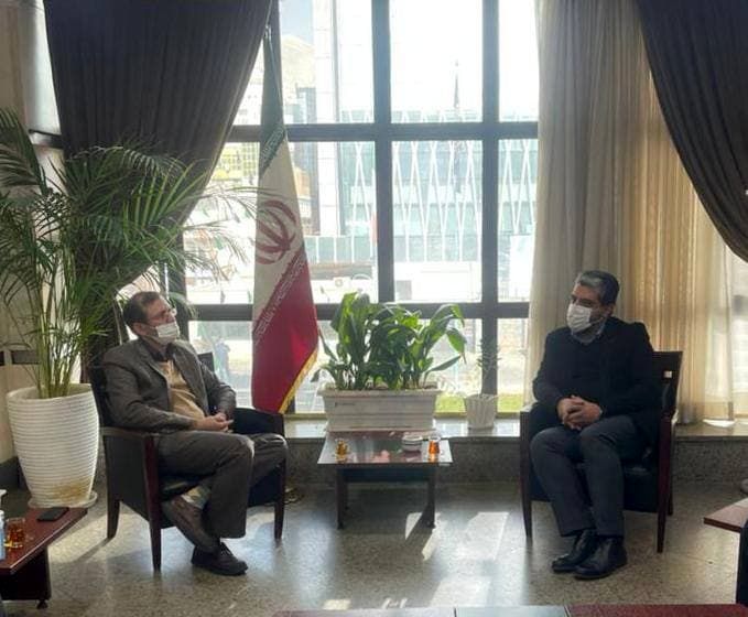 دیدار مدیرعامل شرکت شهروند با شهردار منطقه ۲ تهران