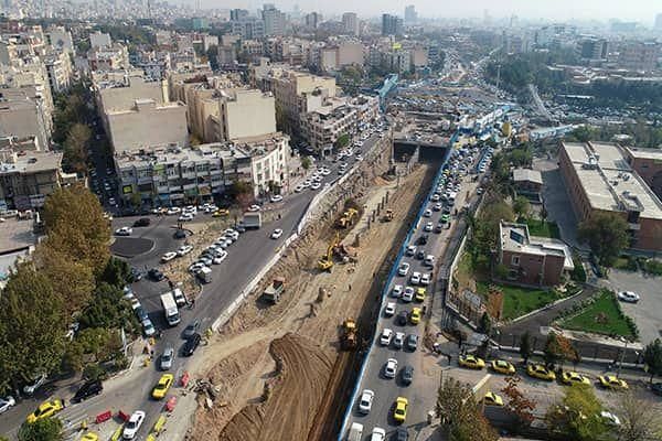 تشریح جزئیات طرح بازنگری شده زیرگذر کوی نصر