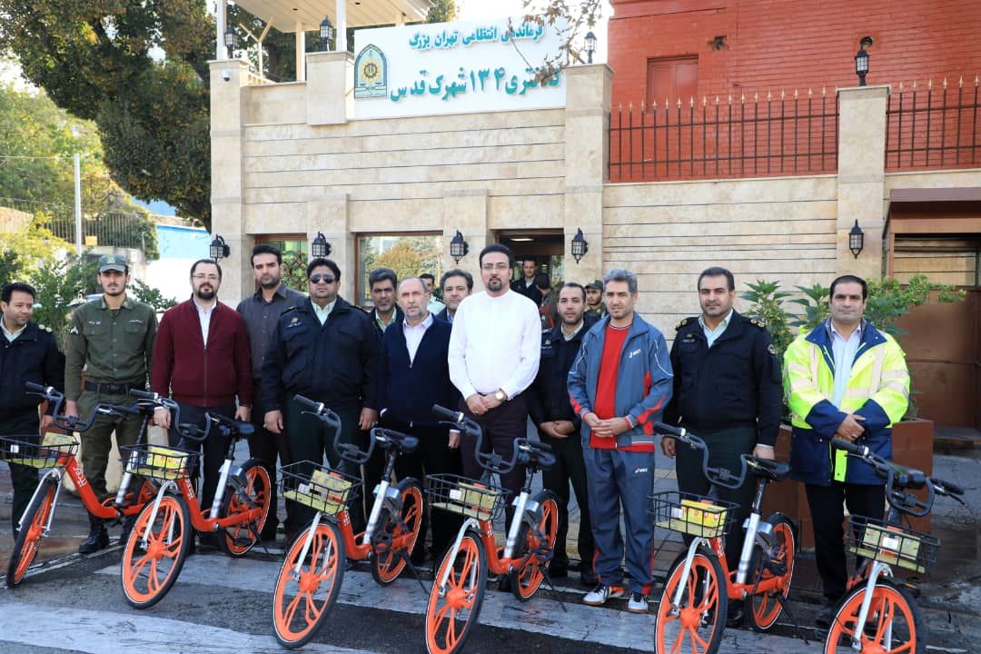 رئیس کلانتری شهرک قدس به پویش سه شنبه های بدون خودرو پیوست 

