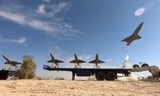 جولان آرش‌های ارتش بر فراز منطقه رزمایش

