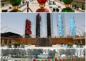 حضور جهادگران شرق پایتخت در محرم شهر 

