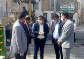 عملیات تسطیح و بیس ریزی معابر منطقه سه اراک