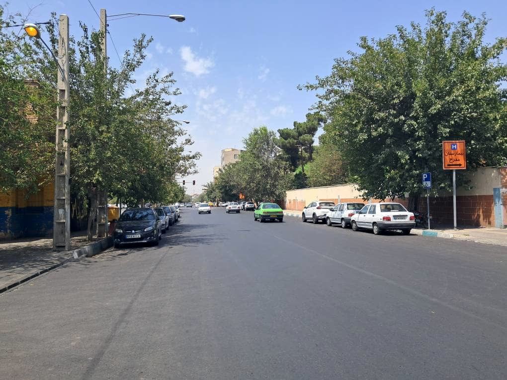 اتمام عملیات آسفالت مکانیزه خیابان بهمنیار در قالب طرح «من شهردارم»