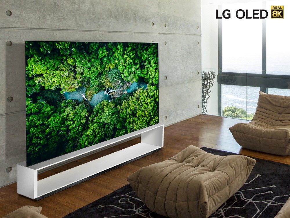 رونمایی از تلویزیون‌های Real 8K ال‌جی
