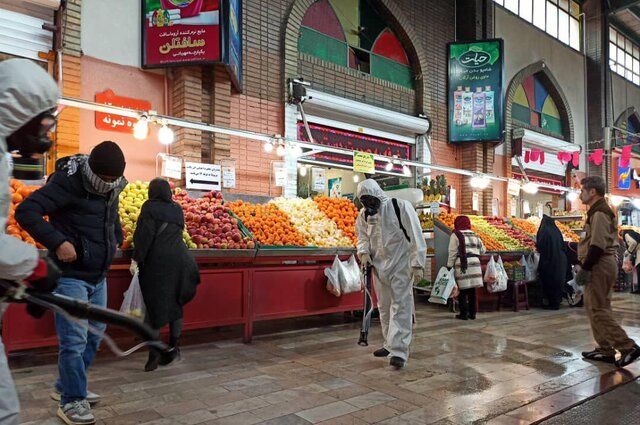 روزانه هفت هزار و ٧١۶ لیتر مواد ضدعفونی استفاده می شود
