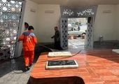 پیمایش مسیر پیاده روی جاماندگان اربعین در منطقه ۱۲

