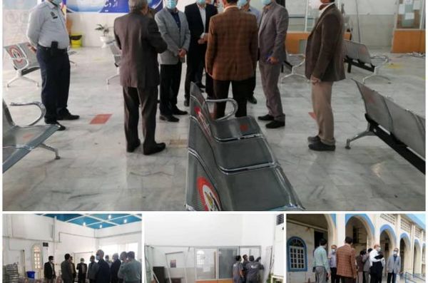 بازدید مدیرکل بنادر و دریانوردی استان از پایانه بین المللی مسافری بندر بوشهر