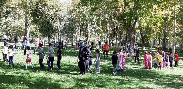 برگزاری همایش مینی المپیاد مهارت های کودکان در پارک ملت

