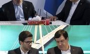دیدار مدیرعامل بانک ملت با مدیران عامل شرکت های ملی نفت ایران و ملی پالایش و پخش فرآورده های نفتی ایران

