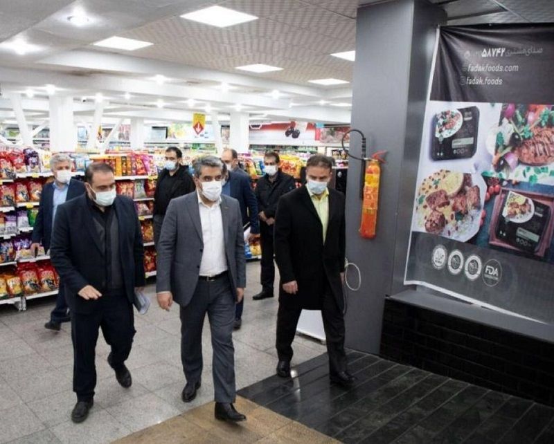 بازدید مدیرعامل شرکت شهروند از فروشگاه شهروند بوستان