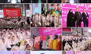 جشن تکلیف ۱۳۰۰ دانش آموز دختر آرمانی منطقه ۳ در حسینیه ارشاد برگزار شد 

