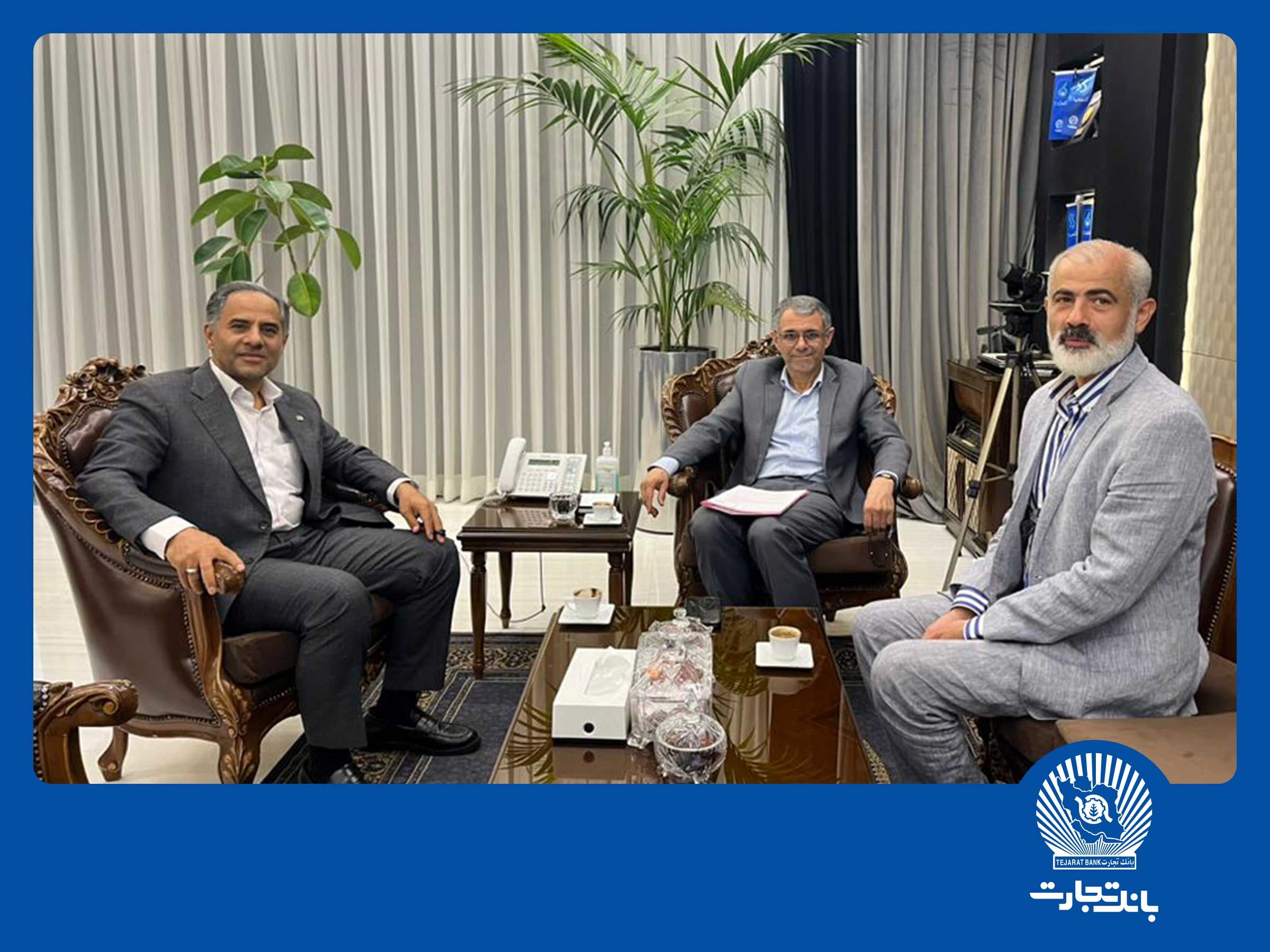 دیدار مدیرعامل بانک تجارت با نمایندگان مجلس شورای اسلامی


