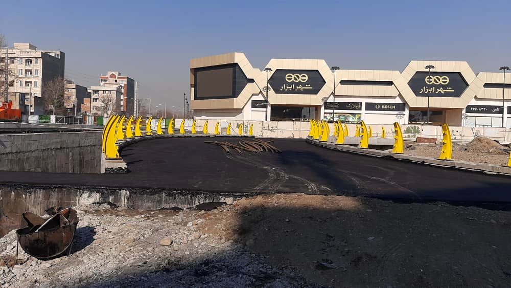 پیشرفت 80 درصدی عملیات احداث تقاطع غیرهمسطح میدان جانبازان

