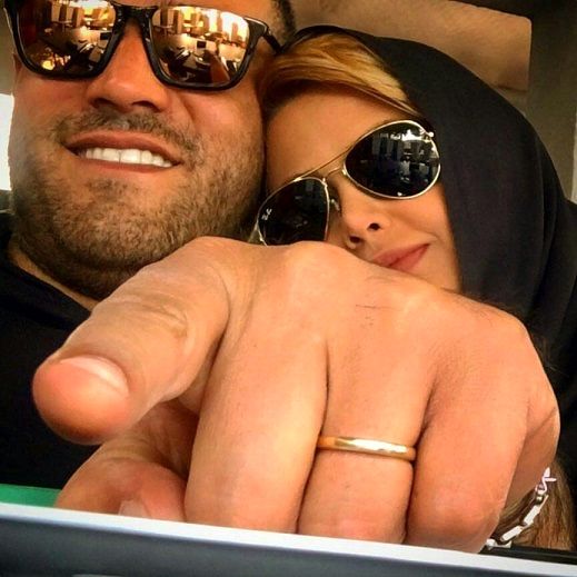 ژست عاشقانه زن و شوهر بازیگر با تفاوت سنی زیاد+عکس
